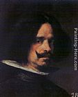 Diego Rodriguez De Silva Velazquez Canvas Paintings - Self Portrait